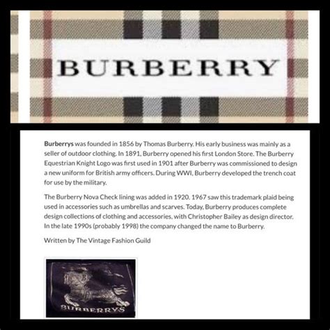 burberry bue line|Burberry label history.